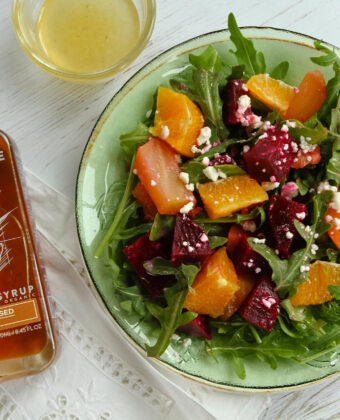 Ginger Arugula Salad by Runamok