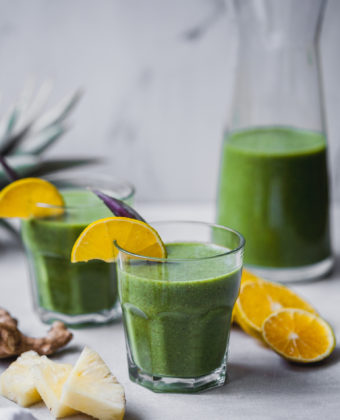 Maple Pineapple Smoothie by Runamok Maple