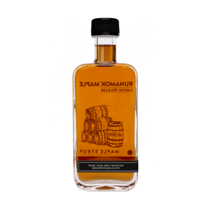 Apple Brandy Barrel-aged Maple Syrup by Runamok Maple