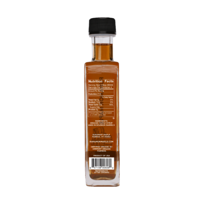 Custom maple syrup gift box by Runamok Maple