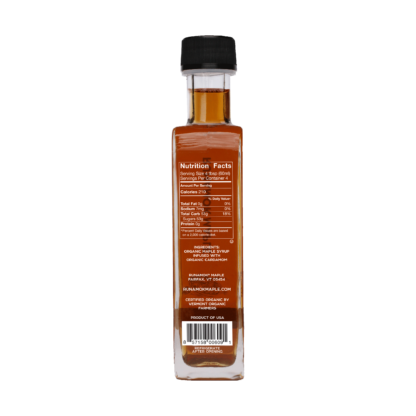 Custom maple syrup gift box by Runamok Maple
