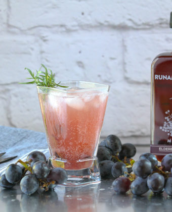 Elderberry Maple Mocktail by Runamok Maple