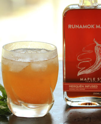 Spicy maple cocktail by Runamok Maple