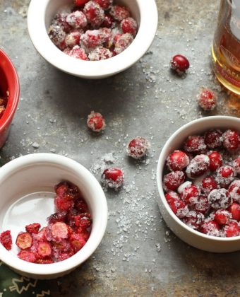 maple candied cranberries by Runamok Maple