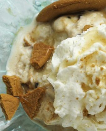Maple syrup and ice cream by Runamok Maple
