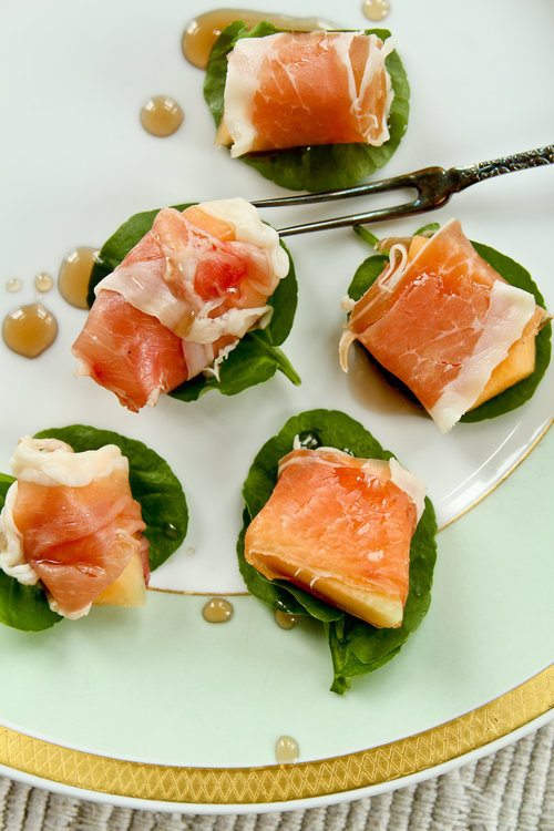 Prosciutto and Melons by Runamok Maple