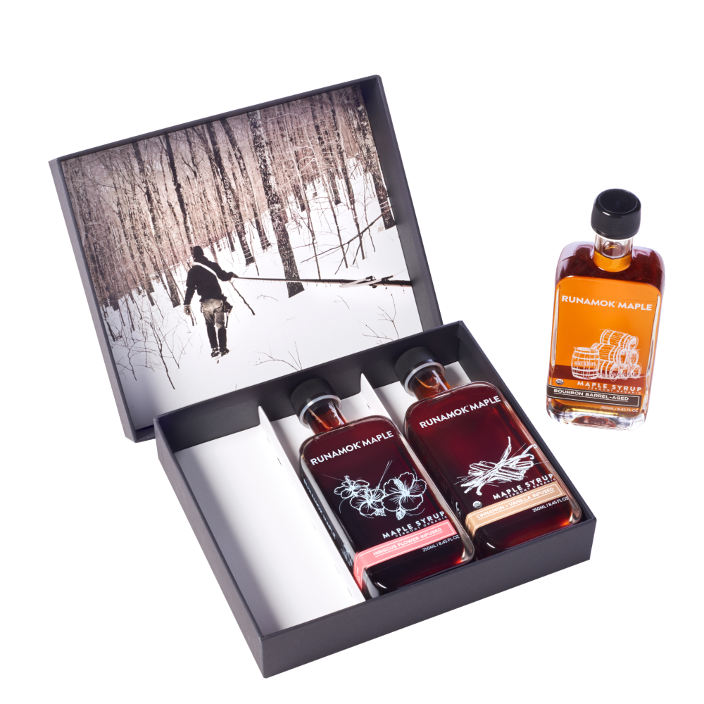 Maple Syrup Gift Box by Runamok Maple