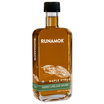 Makrut Lime Leaf Infused Maple Syrup by Runamok