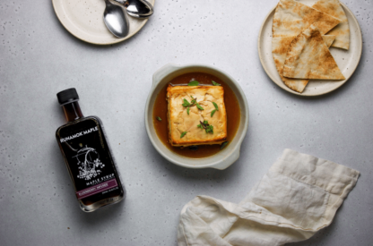 baked feta elderberry