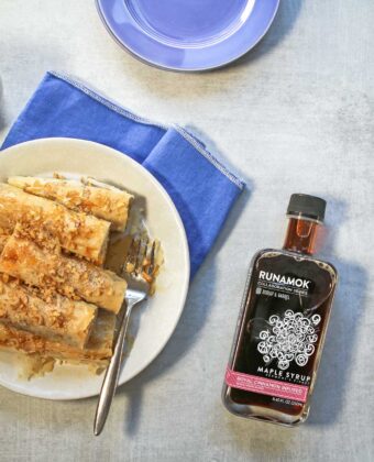 Walnut Filo roll ups