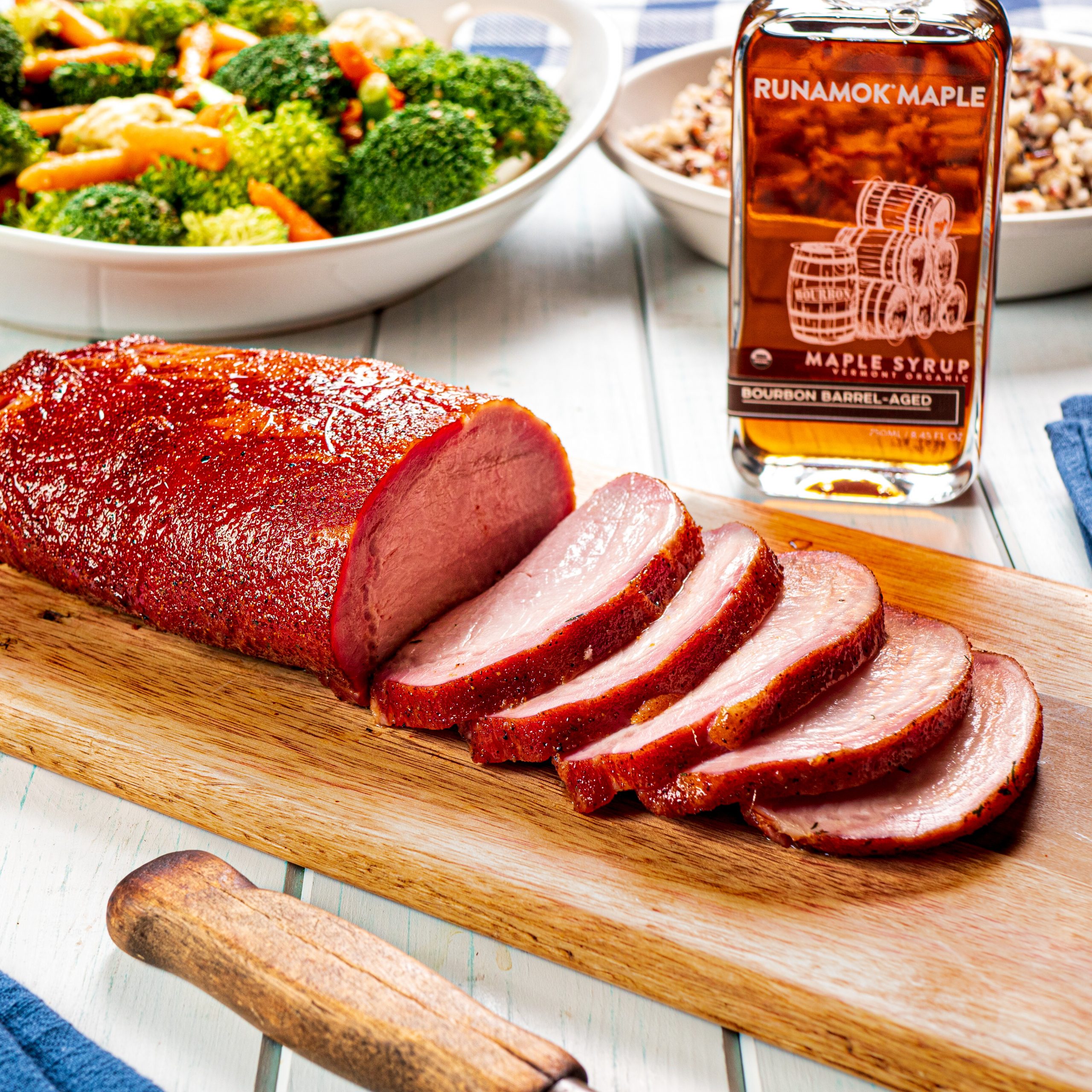 FlavorMade Runamok Bourbon Barrel Aged Maple Glazed Pork Loin scaled