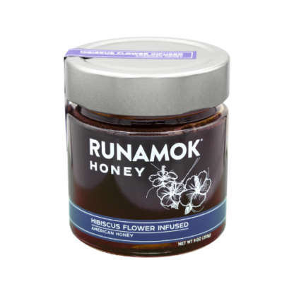 Hibiscus Flower Infused Honey by Runamok