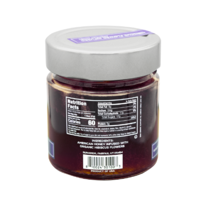 Hibiscus Flower Infused Honey by Runamok
