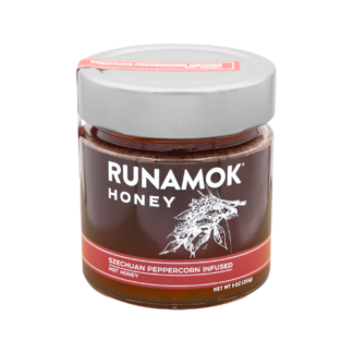Szechuan Peppercorn Infused Hot Honey by Runamok