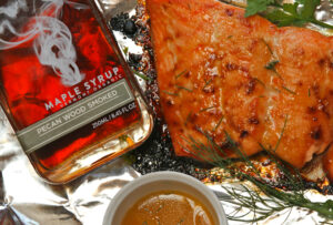 Broiled Salmon with Smoked Maple and Dijon 1 1 Broiled Salmon with Smoked Maple and Dijon 1 1