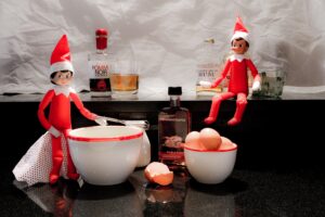 Elf on a Barstool a.k.a.Maple Cardamom Eggnog Elf on a Barstool a.k.a.Maple Cardamom Eggnog