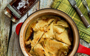 Roasted Cabbage with Horseradish Cream and Maple Roasted Cabbage with Horseradish Cream and Maple