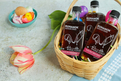 Black jelly Bean Spiced Maple Syrup by Runamok
