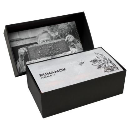 Runamok Honey Gift Box Open