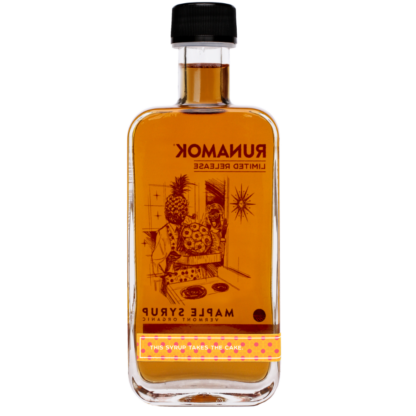 Pineapple Upside Down Maple Syrup Back