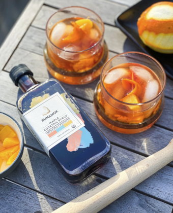Summer Peach Old Fashioned skordo