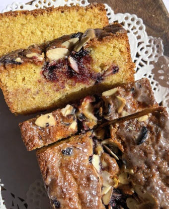skordo hibiscus honey snacking cake