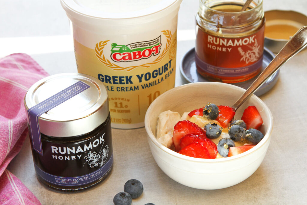 Hibiscus Berry Triple Cream Yogurt