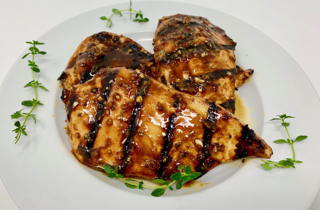Sticky Honey Garlic Chicken