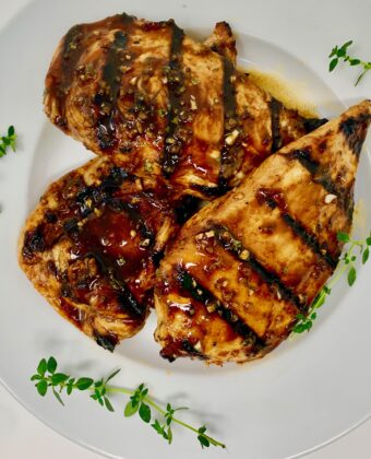 Sticky Honey Garlic Chicken