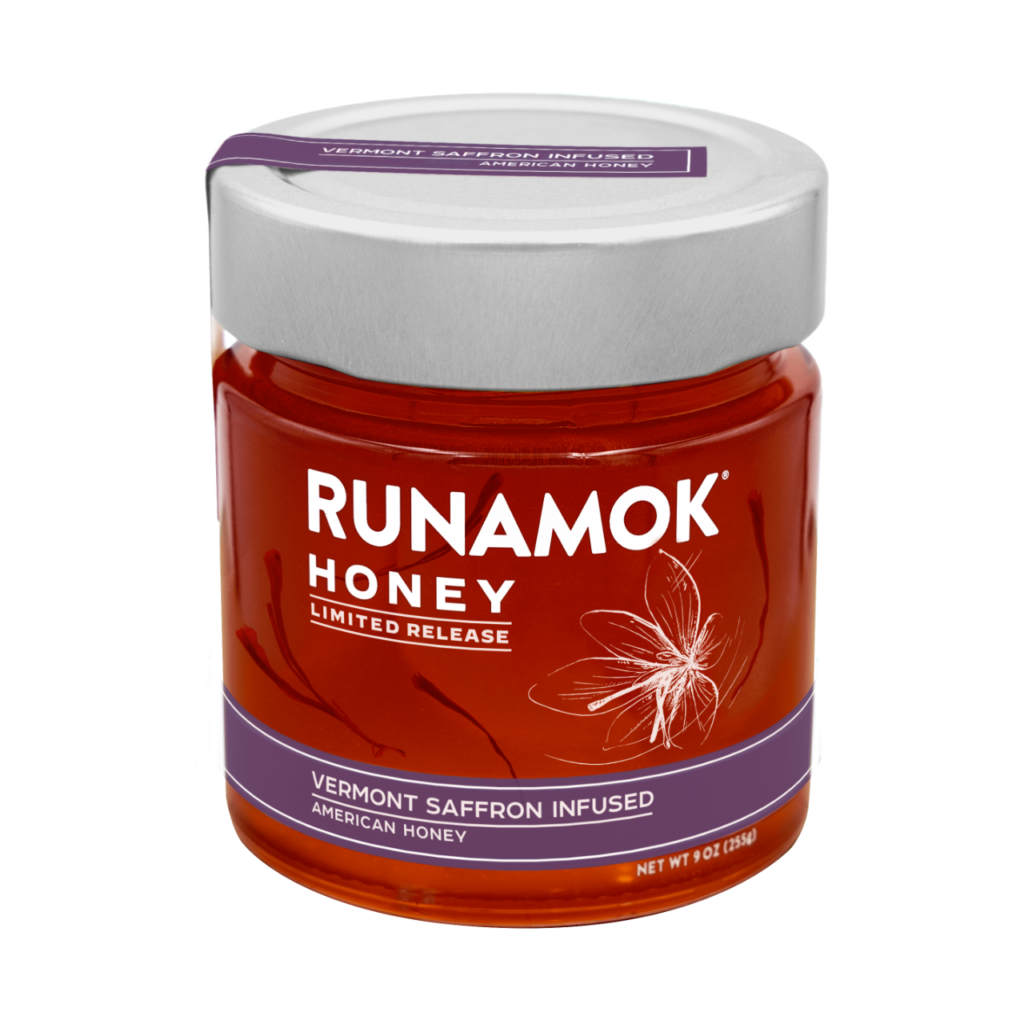 Vermont Saffron Infused Honey by Runamok