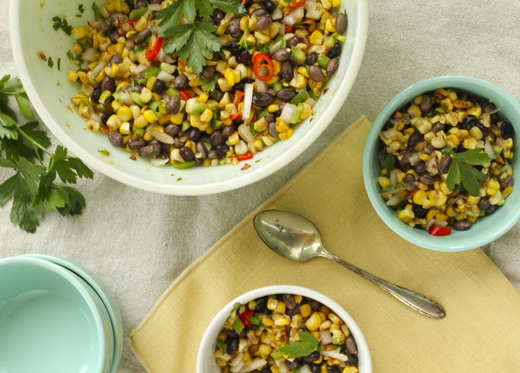 Corn and Bean Salad Corn and Bean Salad