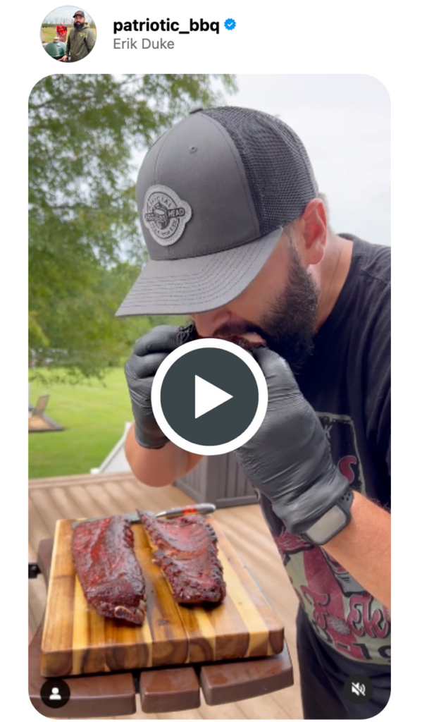 Runamok BBQ @patriotic bbq
