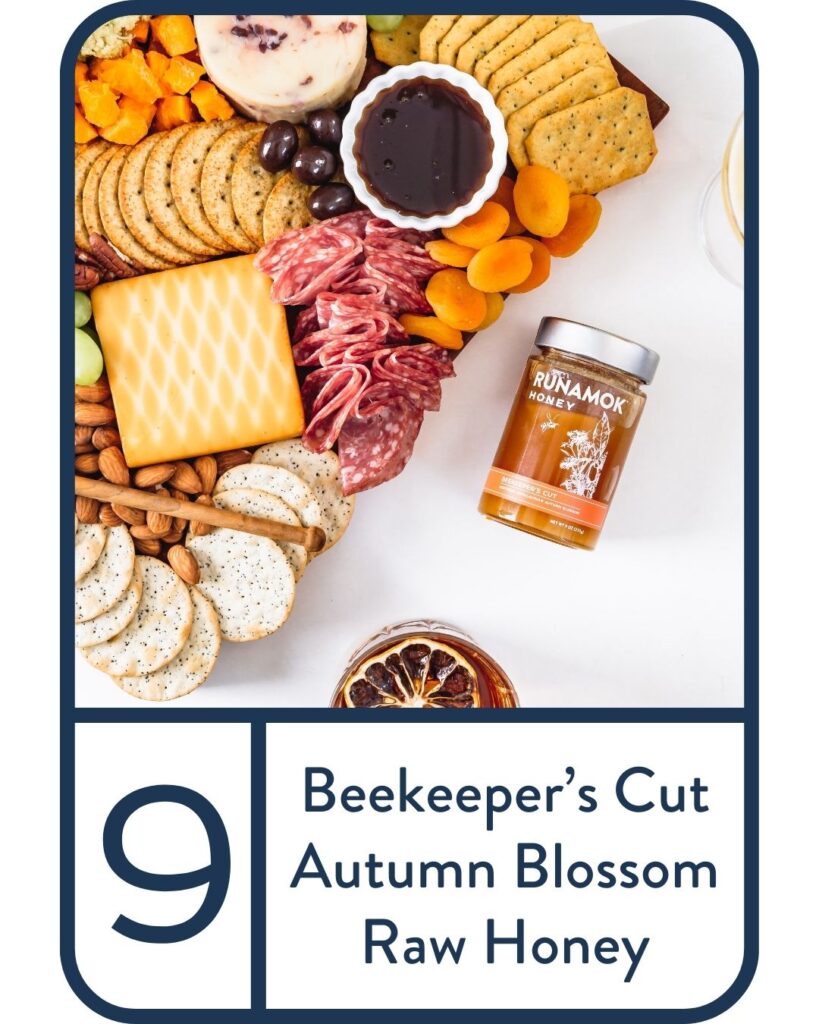 9. Beekeeper's Cut Autumn Blossom Raw Honey
