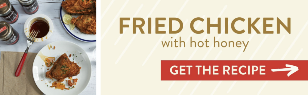 Fried Chicken with hot honey. Get the recipe > 