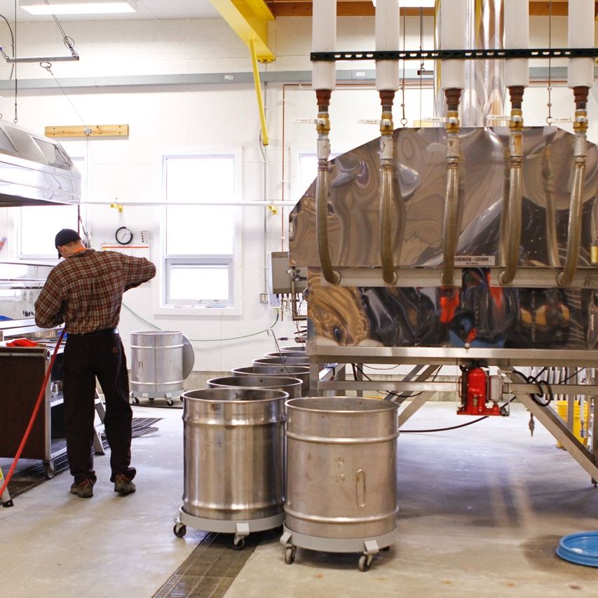 Sugaring Season 5: crew working the evaporator